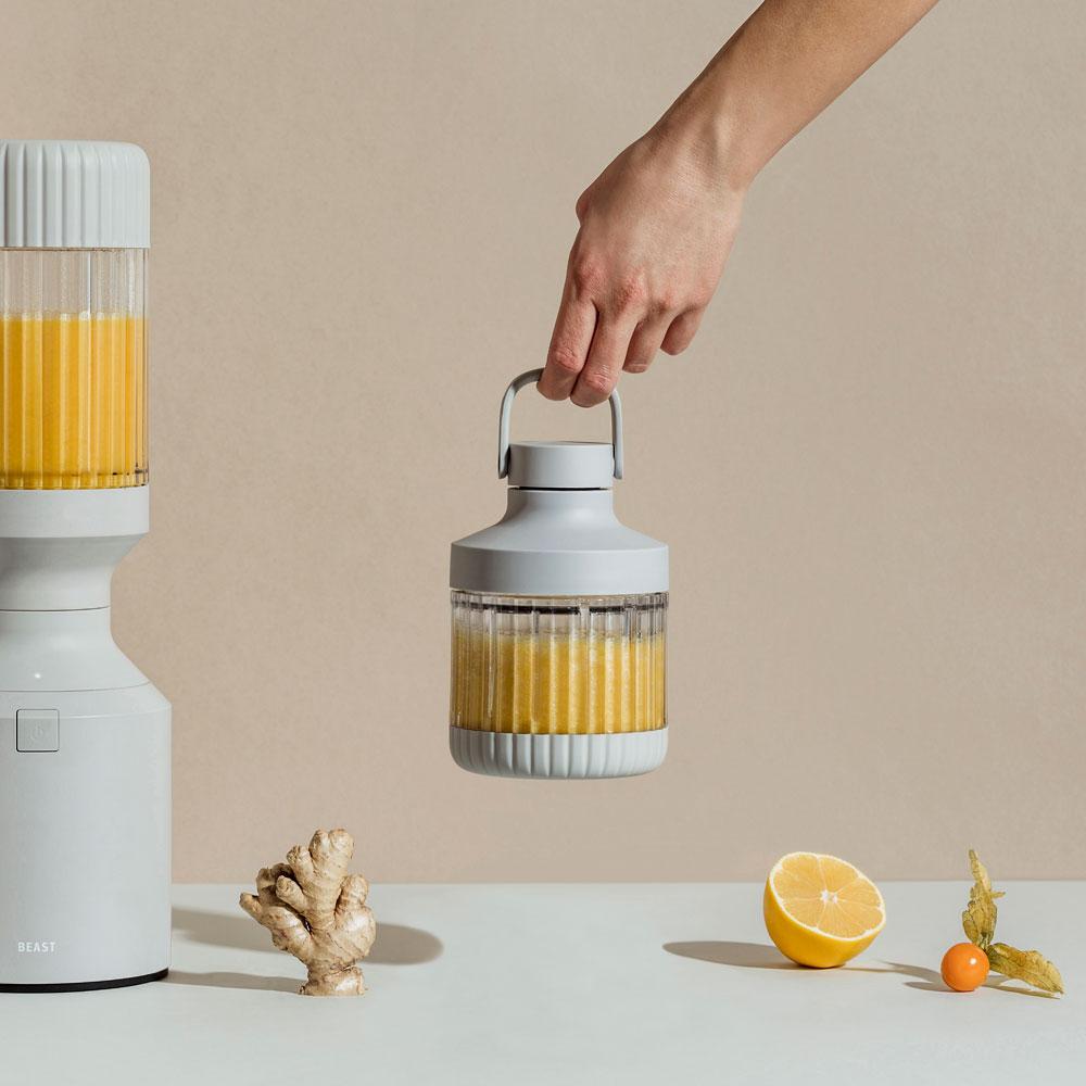 Blending Vessel Drinking Lid + Carry Cap